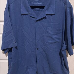 Tommy Bahama Blue Lightweight Casual Shirt
